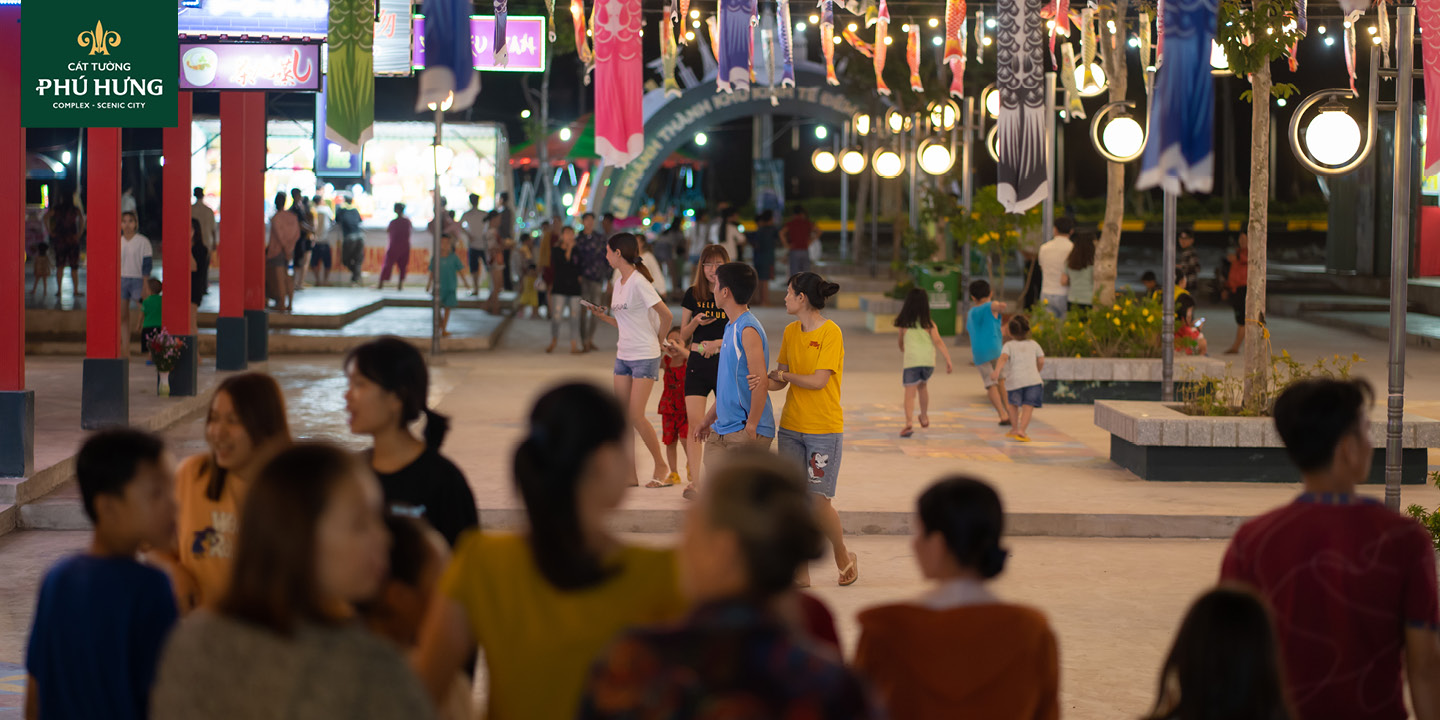 Khu kinh tế đêm Phú Thiên Kim | Cát Tường Phú Hưng